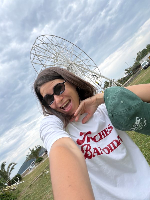 Ferris wheel construction draws tourist attention in Budva Montenegro