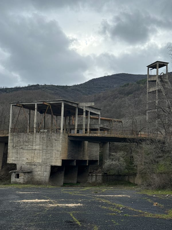 Abandoned mining factory documented in Ralitsa, Bulgaria