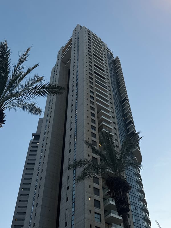 Everyday moments captured in Bat Yam's modern streetscape