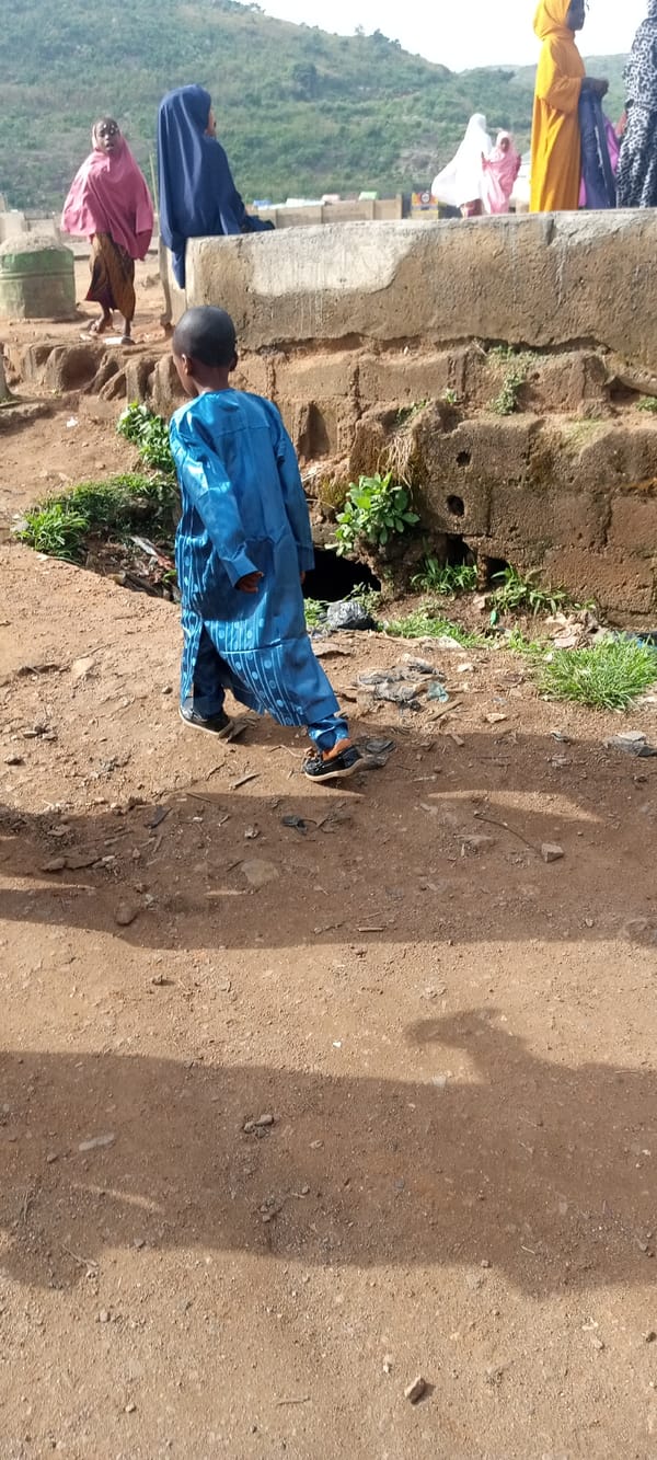 Traditional gathering captured in Jos, Nigeria communities Wednesday morning
