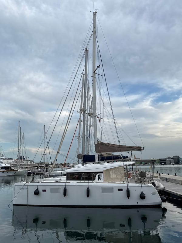 Snapshots of Valencia's waterfront and port neighborhood on a June evening