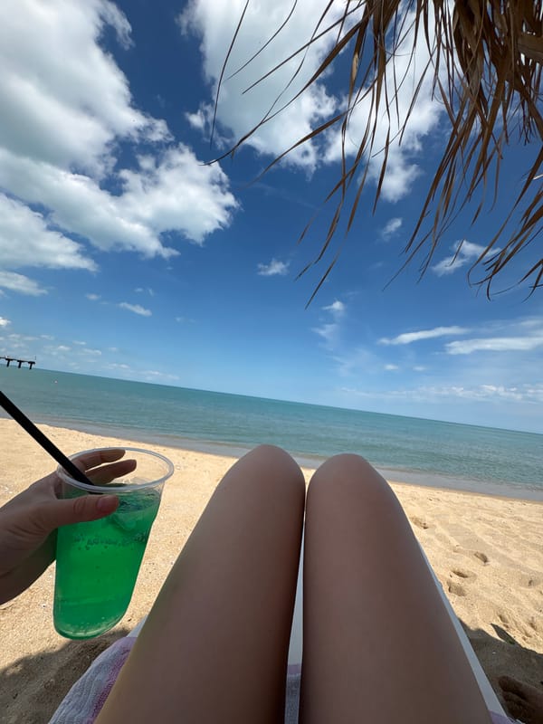 A summer morning at See Me Beach on Bulgaria's Black Sea coast