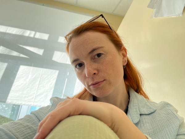 Selfies around Chaikovsky, indoors and out, one June morning