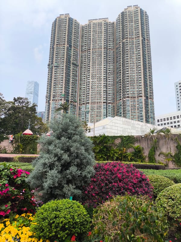 Urban gardens and parks documented across Hong Kong districts