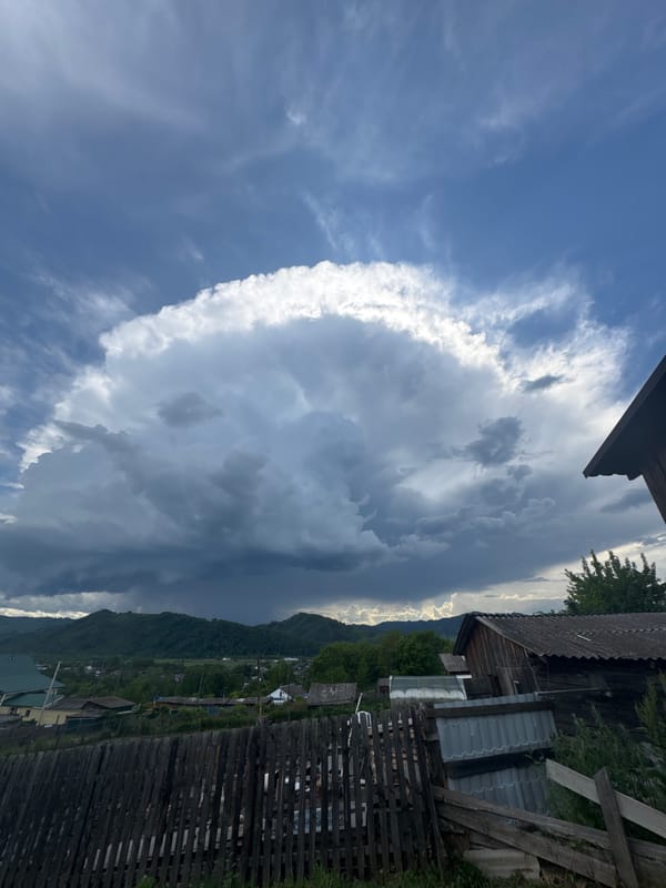 Storm clouds gather over rural Russian village life