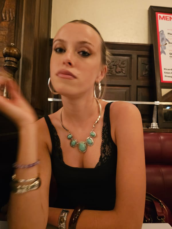 Candid dinner moments at a Paris restaurant, June 2026