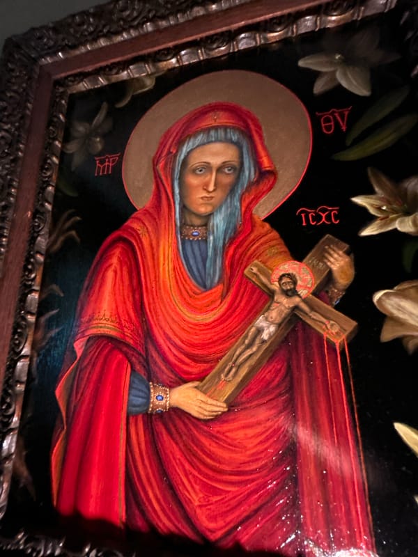 Religious artwork and Easter imagery documented in Cape Coral