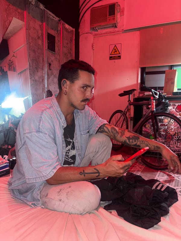 Man observed in bedroom setting in Buenos Aires