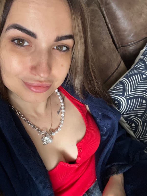 Woman captures intimate selfie series during early morning hours