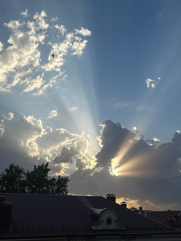 Dramatic storm system creates striking sky display over Omsk