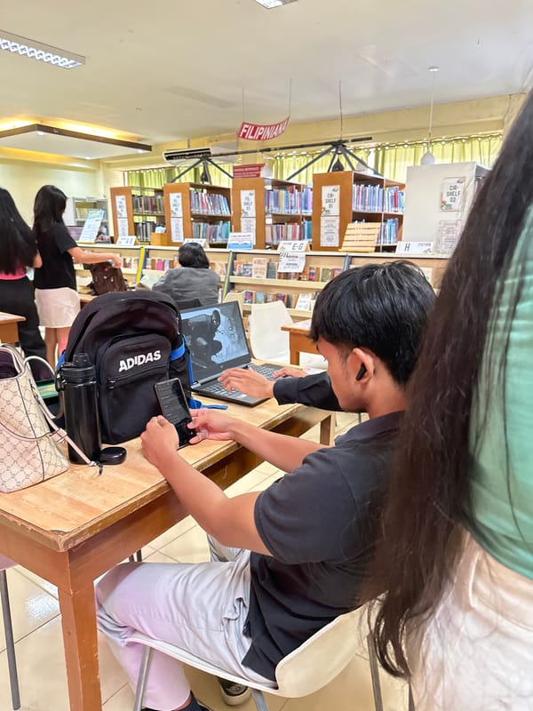 Morning university life documented across Davao City campus