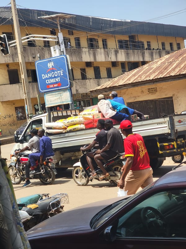 Commercial activity observed across Maiburiji, Nigeria markets