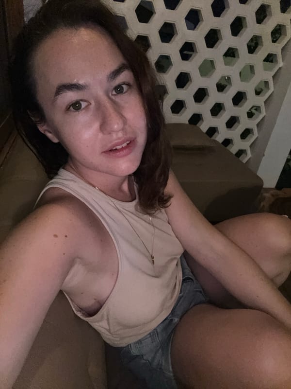 Chill night at a Ko Pha-ngan resort pool and hammock
