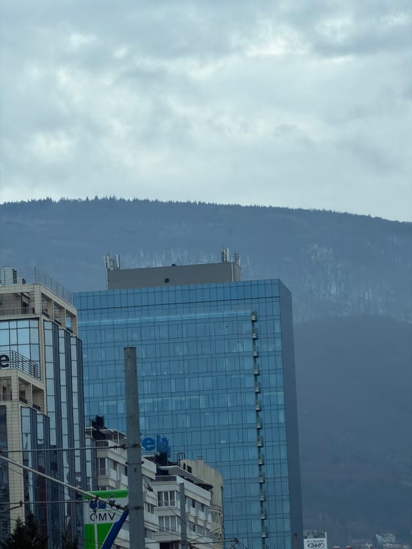 Spring day scenes across Sofia: plants, pets, rest