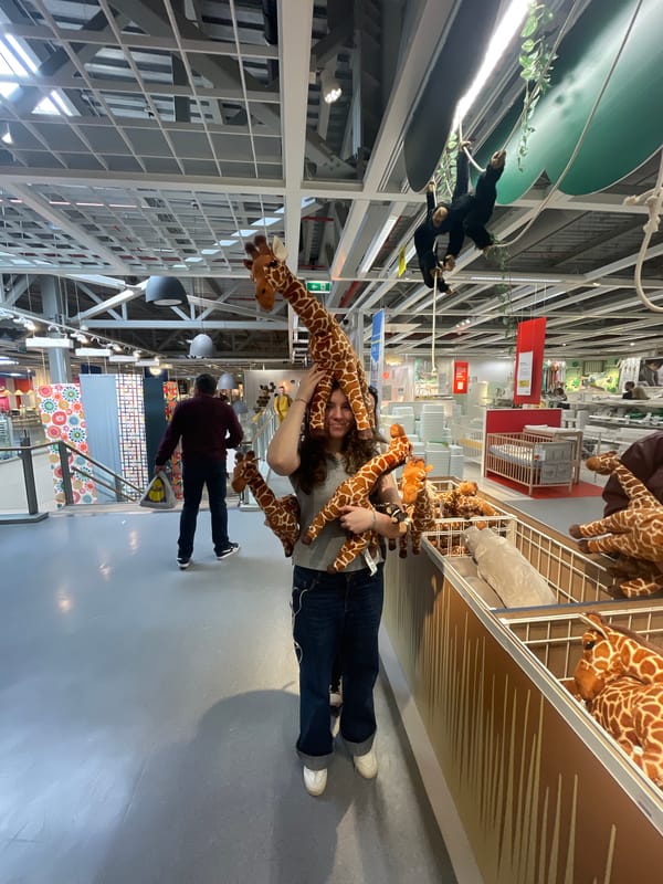 Shopper spotted wearing octopus hat at Sofia IKEA store