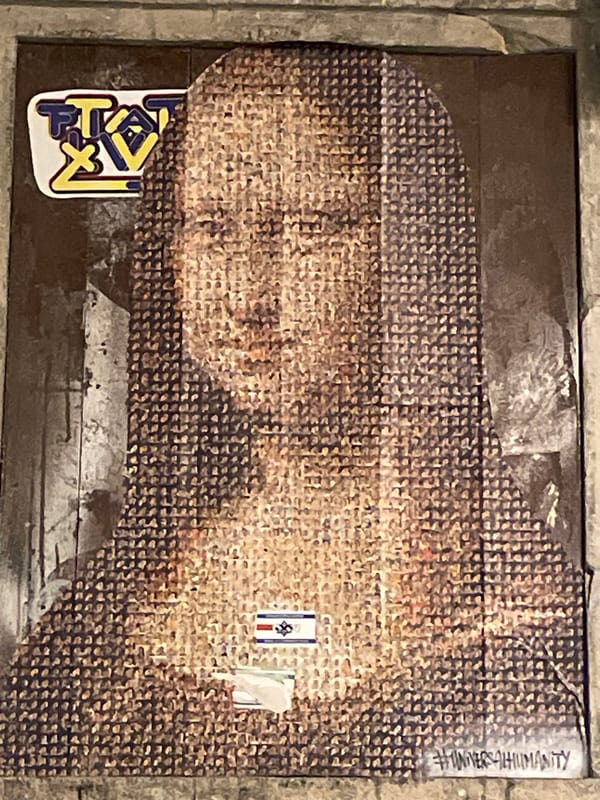 Barcelona street art and architecture documented during evening walk