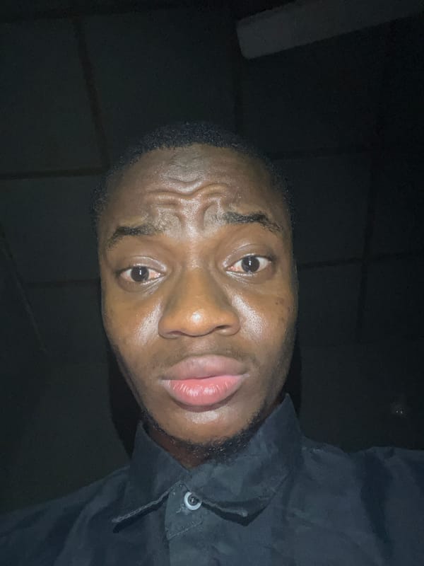 Man photographed in close-up shots in Minna, Nigeria