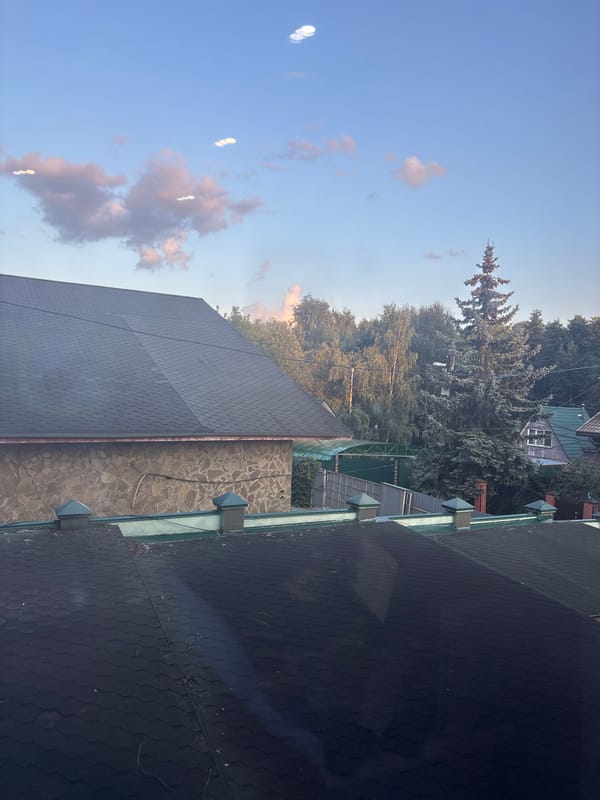 Afternoon snapshots from a Balashikha neighborhood