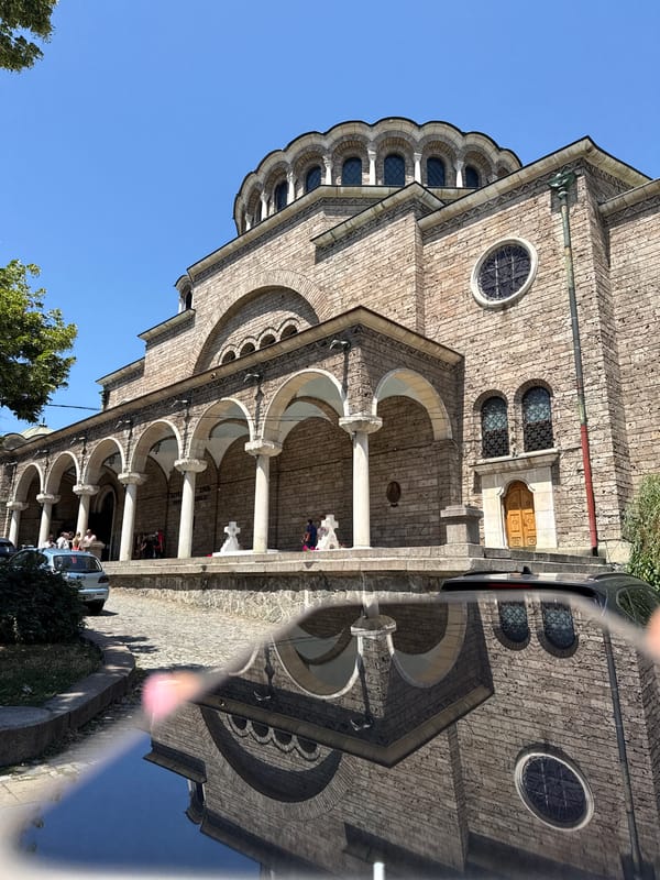 Sunday morning tour of Sofia's historic city center