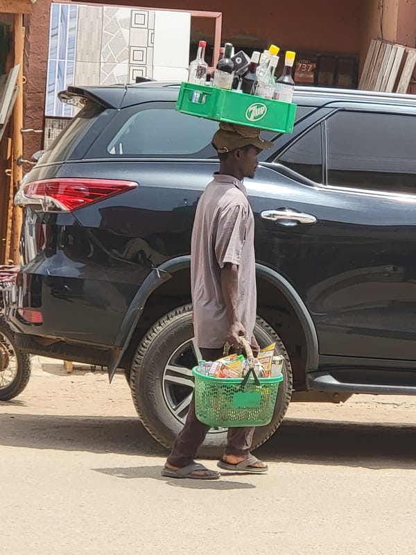 Daily street life documented in Maiburiji, Nigeria