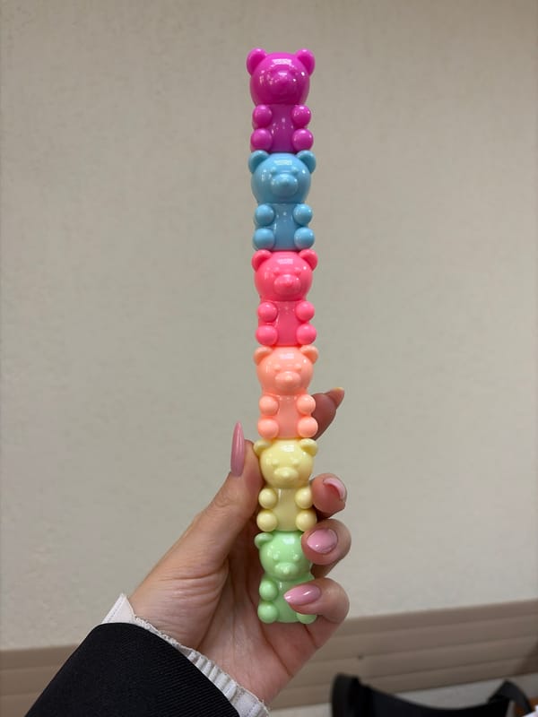 Izhevsk resident captures gummy bears and apartment window view