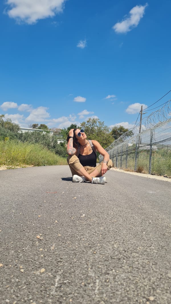 Hiker explores rural Lachish region near security infrastructure