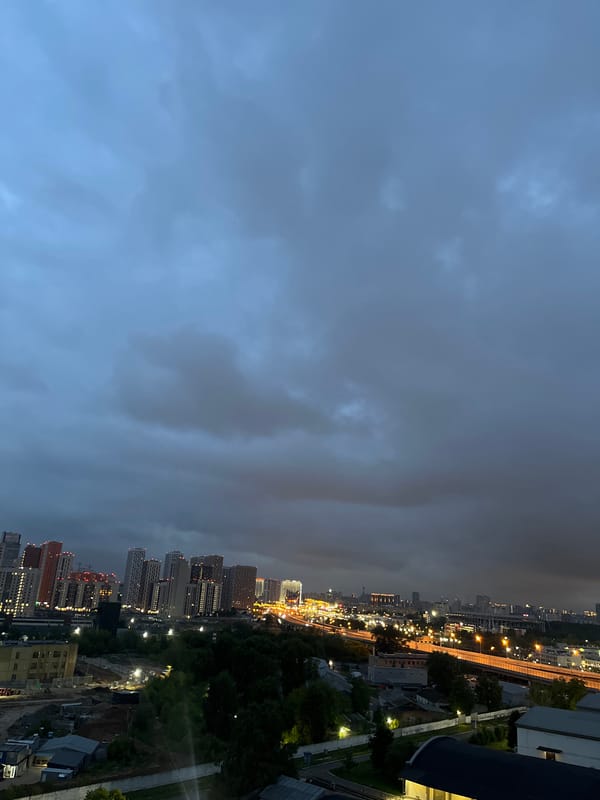 Moscow at night: city sprawl, industrial buildings, and active construction