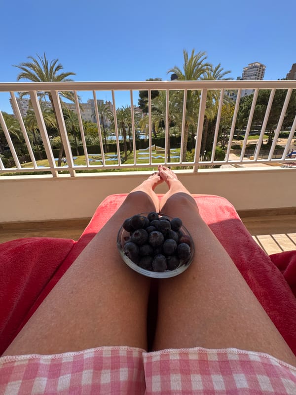 Casual leisure moments captured at palm tree location