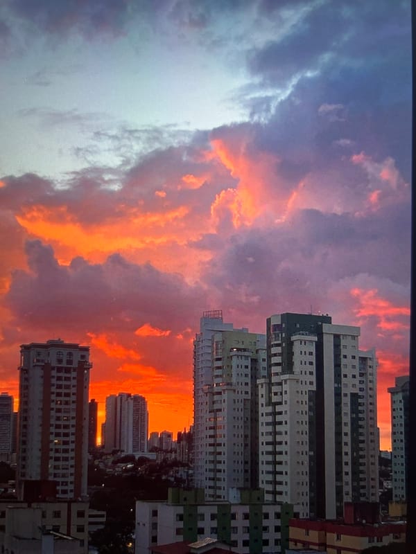 Summer solstice sunset lights up Łódź from every angle