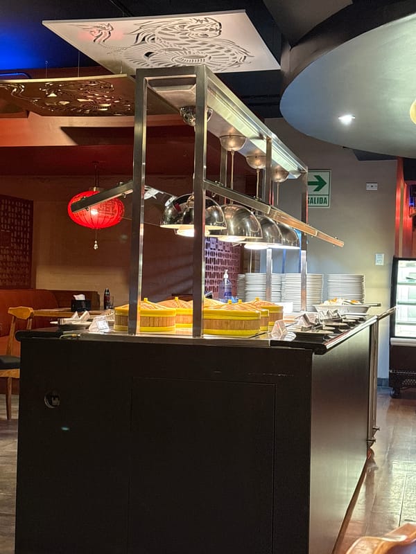 Diners capture buffet restaurant experience in Chorrillos Peru