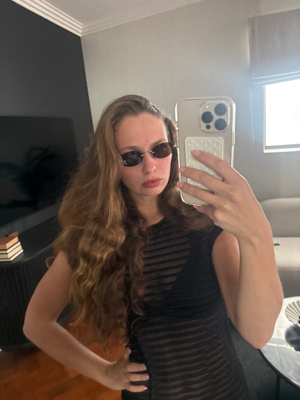 Woman Takes Indoor Selfie in Cape Town