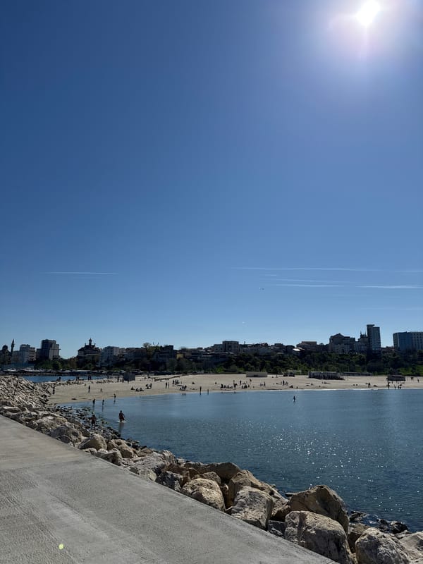 Witness documents springtime Black Sea coastline scenes in Constanța