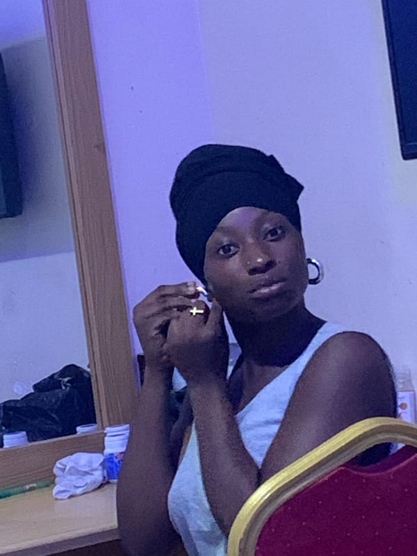 Woman observed in hotel room during early morning in Nigeria