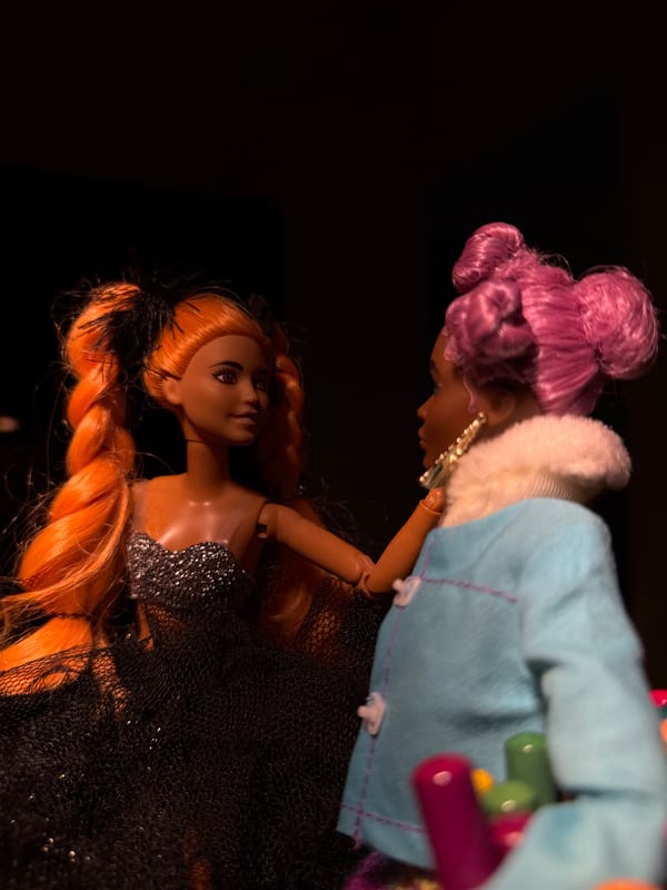 Fashion doll photography session documents #KissChallenge in Thailand