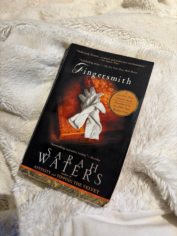 Reader settles with Sarah Waters novel in Amsterdam