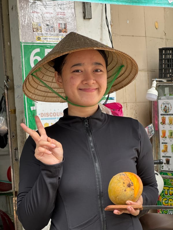 Fresh fruit and market scenes in Nha Trang, Vietnam