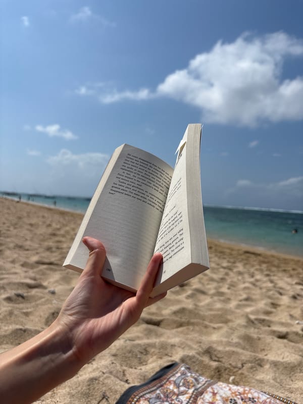 Relaxed beach morning at Kuta Selatan, Bali