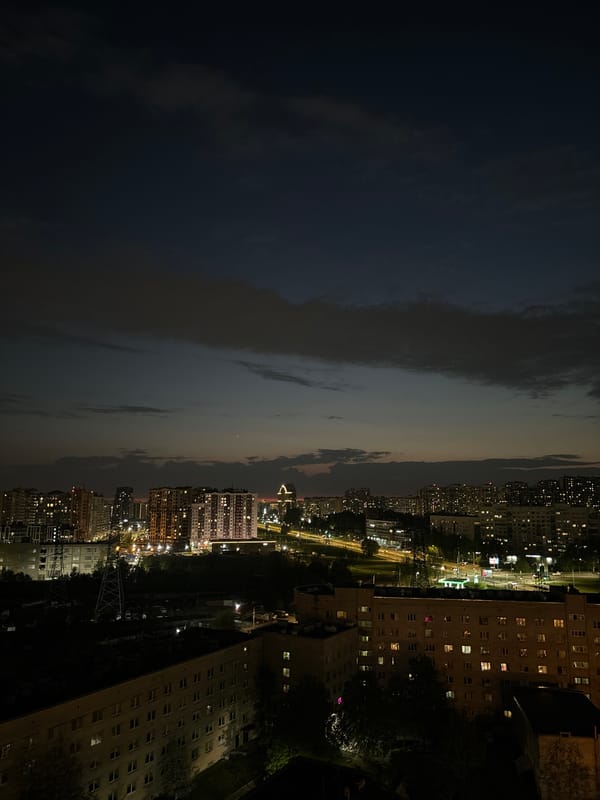 Tokyo skyline observed at night with illuminated towers