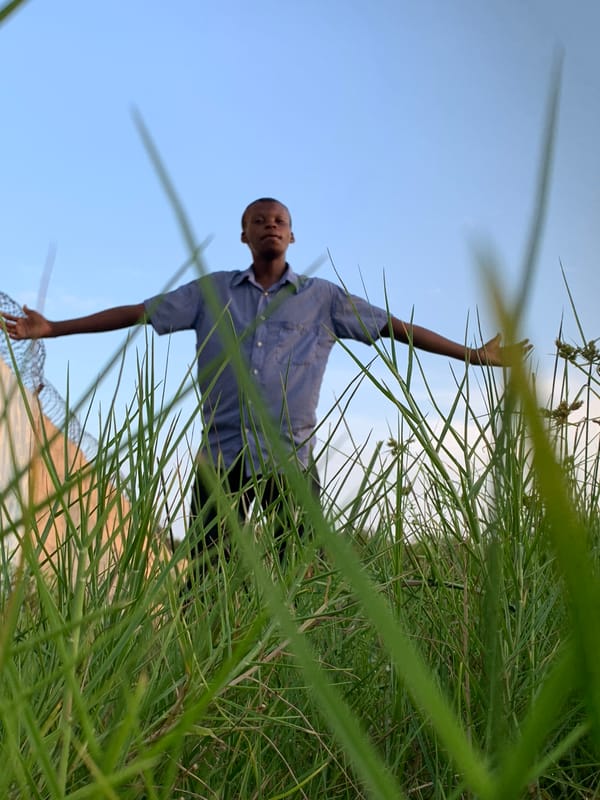 Young people enjoy golden hour moments in Ibasa, Nigeria