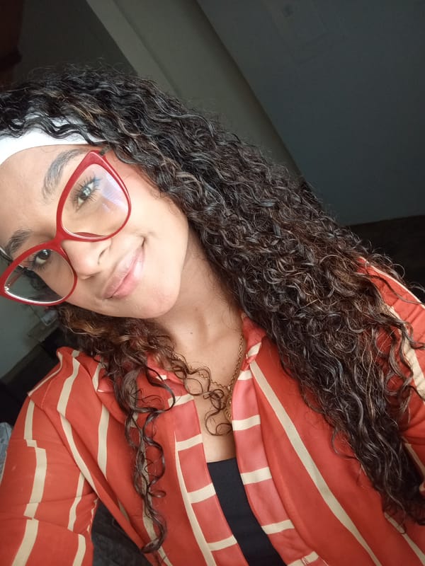 Woman in striped shirt spotted smiling in Juan Griego