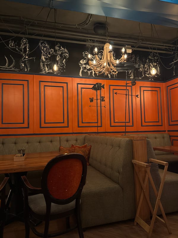 Morning cafe visit documented in Krasnoyarsk, Russia