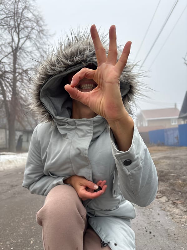Early morning pedestrian spotted on wet Ulyanovsk street
