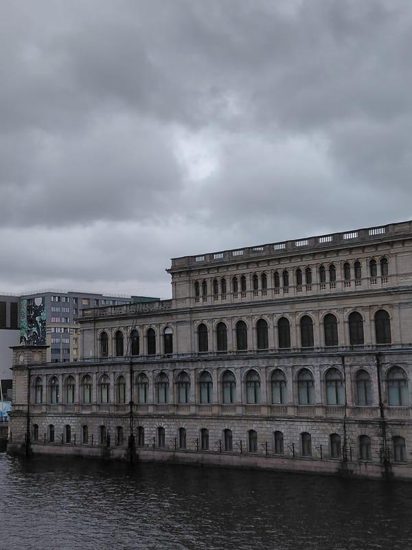 Evening stroll along Kaliningrad's Pregel River embankment