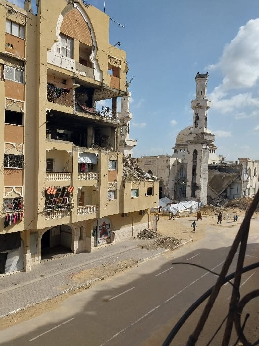 Extensive urban destruction documented in Khan Yunis, Palestinian Territory