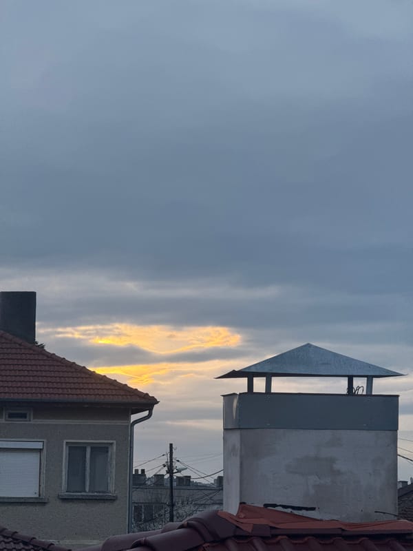 Morning atmospheric scenes documented in Dobrich, Bulgaria