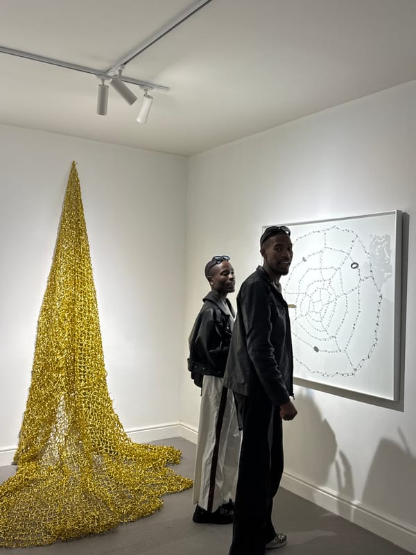 Gallery visitors view contemporary net and web artworks