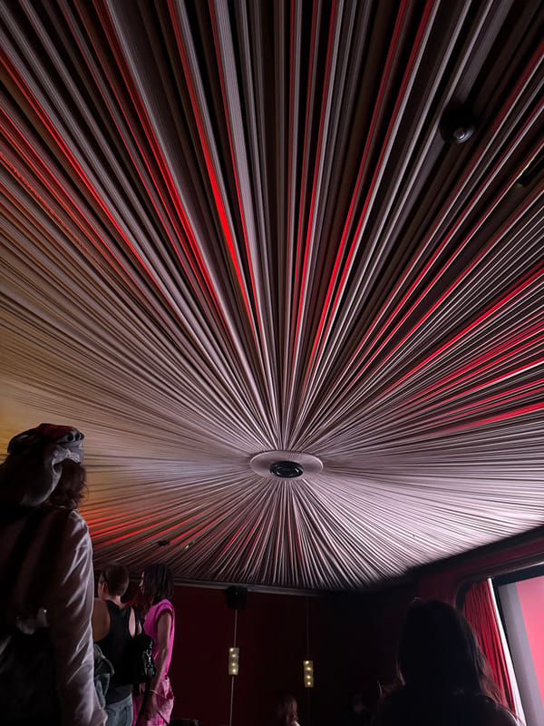 A Paris night out mixing cinema vibes and group hangouts