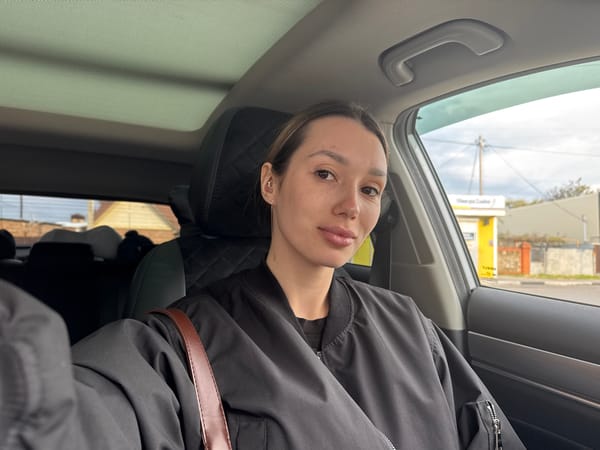 Woman photographed with car, #YourRide promotional content captured