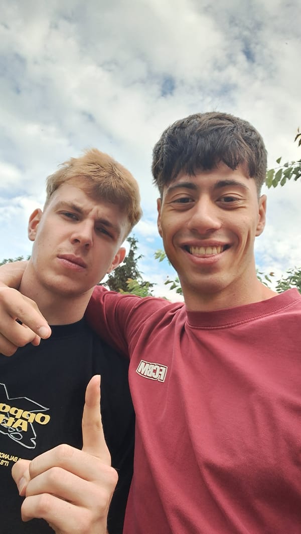 Ordinary street life captured in downtown Burgas, Bulgaria