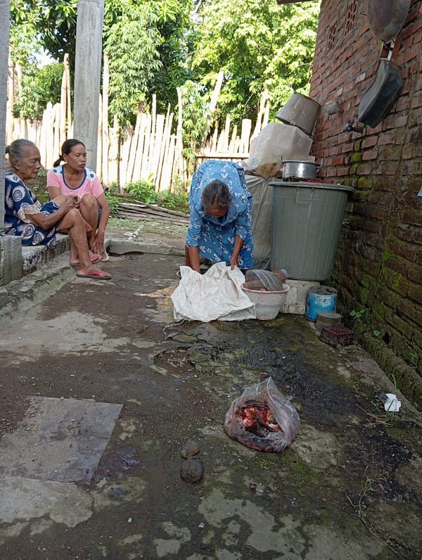 Daily life activities documented in Baron, Indonesia community area